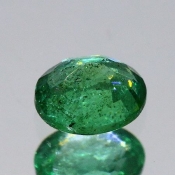 ok. 0,45ct/szt. -KRYSTALICZNY  SZMARAGD NAT.- 5,26x4,19/3,14mm owal