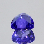 ok. 0,39ct/szt. -IDEALNY  TANZANIT NAT.- 4,86x4,88/2,55mm trilion