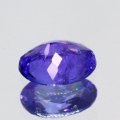 ok. 0,995ct/szt. -KLASOWY  TANZANIT NAT.- 7,39x5,34/3,68mm owal