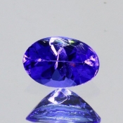 ok. 0,395ct/szt. -IDEALNY  TANZANIT NAT.- 5,60x3,80/2,76mm owal