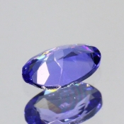 ok. 0,42ct/szt. -IDEALNY  TANZANIT NAT.- 6,01x3,79/2,44mm owal