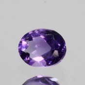 ok. 0,34ct/szt. -IDEALNY  AMETYST NAT.- 4,92x3,89/2,64mm owal