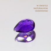 ok. 0,61ct/szt. -ZMIENNOBARWNY AMETYST NAT.- 7,01x4,94/3,39mm kropla