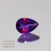 ok. 0,63ct/szt. -ZMIENNOBARWNY AMETYST NAT.- 7,16x4,98/3,32mm kropla