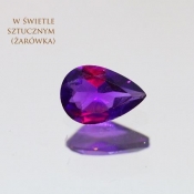 ok. 0,52ct/szt. -ZMIENNOBARWNY AMETYST NAT.- 7,104,86/2,93mm kropla