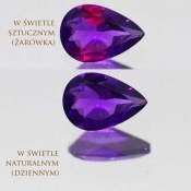 ok. 0,52ct/szt. -ZMIENNOBARWNY AMETYST NAT.- 7,104,86/2,93mm kropla