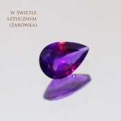 ok. 0,52ct/szt. -ZMIENNOBARWNY AMETYST NAT.- 7,104,86/2,93mm kropla