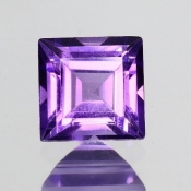 ok. 1,07ct/szt. -IDEALNY  AMETYST NAT.- 6,03x6,13/4,12mm kwadrat