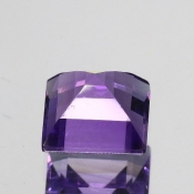 ok. 1,07ct/szt. -IDEALNY  AMETYST NAT.- 6,03x6,13/4,12mm kwadrat