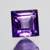 ok. 1,15ct/szt. -IDEALNY  AMETYST NAT.- 6,05x6,05/4,21mm kwadrat