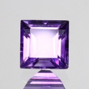 ok. 1,15ct/szt. -IDEALNY  AMETYST NAT.- 6,05x6,05/4,21mm kwadrat