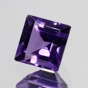 ok. 1,14ct/szt. -IDEALNY  AMETYST NAT.- 5,99x5,99/4,56mm kwadrat