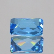 ok. 1,125ct/szt. -IDEALNY  TOPAZ NAT.- 7,09x5,04/3,27mm ośmiokąt