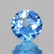 ok. 1,2ct/szt. -IDEALNY  TOPAZ NAT.- 6,53x6,59/3,97mm okrągły