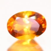 ok. 0,65ct/szt. - CYTRYN NAT.- 7x5 owal