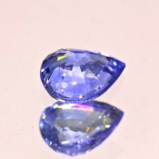 ok. 0,42ct/szt. - SZAFIR NAT.- 5,04x4,05/2,55mm kropla