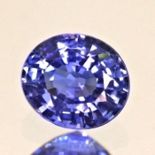 ok. 0,62ct/szt. - SZAFIR NAT.- 5,16x4,47/2,94mm owal