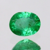 ok. 0,415ct/szt. -WESOŁY SZMARAGD NAT.- 5,53x4,22/2,74mm owal