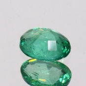 ok. 0,38ct/szt. -NAJCZYSTSZY SZMARAGD NAT.- 5,48x4,37/2,58mm owal