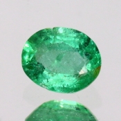 ok. 0,53ct/szt. -KRYSTALICZNY SZMARAGD NAT.- 5,76x4,69/2,85mm owal