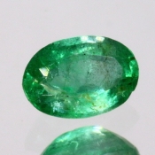 ok. 0,61ct/szt. - SZMARAGD NAT.- 6,75x4,50/3,07mm owal