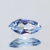 ok. 0,39ct/szt. -PRZEPIĘKNY AKWAMARYN NAT.- 7,85x3,90/2,46mm markiza