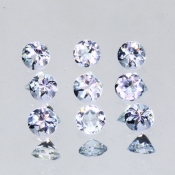 ok. 0,14ct/szt. -PIĘKNY AKWAMARYN NAT.- d3,60+/-0,05mm h2,6mm okrągły