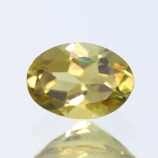 ok. 0,83ct/szt. -SŁOMKOWY TURMALIN NAT.- 7,14x5,08/3,58mm owal