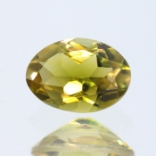 ok. 0,78ct/szt. -SŁOMKOWY TURMALIN NAT.- 7,07x5,03/3,23mm owal	