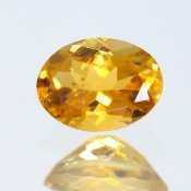 ok. 0,79ct/szt. -ZŁOCISTY TURMALIN NAT.- 6,89x5,15/3,45mm owal