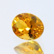 ok. 0,87ct/szt. -ZŁOCISTY TURMALIN NAT.- 7,12x5,15/3,76mm owal