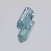 ok. 3,46ct/szt. -PLATYNOWY TURMALIN NAT.- 14,17x5,63/4,27mm ośmiokąt