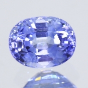 ok. 1,375ct/szt. -POTĘŹNY BLASK, NAJWYŹSZA CZYSTOŚĆ SZAFIR NAT.- 7,00x5,39/4,32mm owal