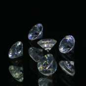 ok. 0,18ct/szt. -DIAMENTOWY SZAFIR NAT.- d3,5x3,5/2,3mm okrągły