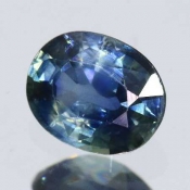 ok. 0,365ct/szt. -WESOŁY SZAFIR NAT.- 4,90x3,90/2,19mm owal