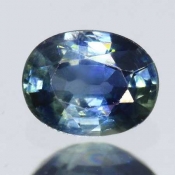 ok. 0,365ct/szt. -WESOŁY SZAFIR NAT.- 4,90x3,90/2,19mm owal