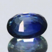 ok. 0,365ct/szt. -WESOŁY SZAFIR NAT.- 4,90x3,90/2,19mm owal