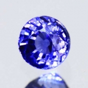 ok. 0,395ct/szt. -CEJLNOŃSKI SZAFIR NAT.- d3,87x3,87/2,82mm okrągły