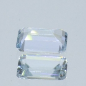 ok. 0,475ct/szt. - AKWAMARYN NAT.- 6,07x4,06/2,51mm ośmiokąt