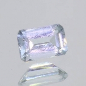 ok. 0,47ct/szt. - AKWAMARYN NAT.- 5,88x3,93/2,79mm ośmiokąt