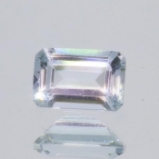 ok. 0,485ct/szt. - AKWAMARYN NAT.- 5,97x3,96/2,71mm ośmiokąt