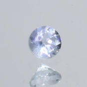 ok. 0,265ct/szt. - AKWAMARYN NAT.- d3,99x3,98/2,83mm okrągły