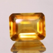 ok. 5,525ct/szt. - CYTRYN NAT.- 12,44x9,59/6,25mm ośmiokąt