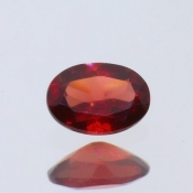 ok. 0,525ct/szt. - GRANAT NAT.- 5,89x4,19/2,49mm owal