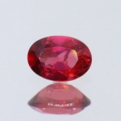 ok. 0,58ct/szt. - GRANAT NAT.- 5,82x4,16/2,80mm owal