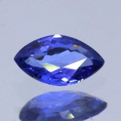 ok. 0,75ct/szt. -CHABROWY  SZAFIR NAT.- 7,62x4,51/2,64mm markiza