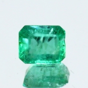 ok. 0,675ct/szt. - SZMARAGD NAT.- 5,55x4,60/3,39mm ośmiokąt