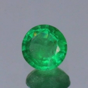 ok. 0,53ct/szt. - SZMARAGD NAT.- d5,41x5,50/2,97mm okrągły