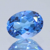 ok. 1,355ct/szt. -SWISS BLUE TOPAZ NAT.- 7,81x5,80/3,93mm owal