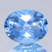 ok. 2,37ct/szt. -SWISS BLUE TOPAZ NAT.- 8,87x6,90/4,90mm owal